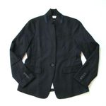 J.Crew NWT  Regent Blazer in Black Wool Flannel Single Button Jacket 6P $198 Photo 1