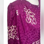 Vintage SCHRADER SPORT New York Purple Floral Dress 10 M/L Size undefined Photo 6