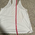 Alo Yoga  All Day Tank Racerback in White- Size Large Photo 5