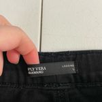 Vera Wang EUC Simply Vera ‎ women’s black skinny fit leggings pull on pants large Photo 4