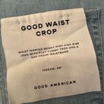 Good American Good Waist Crop Women’s CROPPED JEANS Light Blue Size 8/ 29 Photo 5