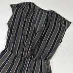 Halogen Size Small Striped One Piece V Neck Romper Photo 1