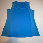 Adidas  Women's Athletic‎ Tank Top Blue Sleeveless Workout Gym Activewear Photo 3