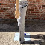 Anthropologie Sanctuary () sporty light grey jeans w/ accents / 31 / EUC Photo 3