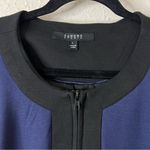 Sandro  Studio Colorblock Zip Up Cardigan Blazer Size Large Photo 1