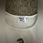 Princess Polly white cropped tshirt with a dragon, size 0 Photo 2