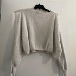 Vestique Cream Crew Neck Sweater Photo 0