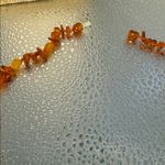 Butterscotch and Honey Cleopatra Bib Style Necklace Orange Photo 5