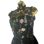 3 x $50 City Studio black floral embroidered size 0 maxi dress wedding whimsy Photo 5