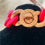 Marc Jacobs Marc by Pink Turnlock Rubber Bracelet Photo 1
