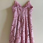 Lulus Nora Lee‎ Dusty Rose Sleeveless Lace Midi Dress Pink Womens Size L Lined Size L Photo 9