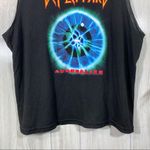 Hot Topic Def Leppard Adrenalize Album Merch Cut Off Muscle Tank Sleeveless Top size XL Photo 3