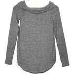 Abercrombie & Fitch Womens Heather Gray Long Sleeve Scoop Neck Sweater Top Sz XS Photo 0