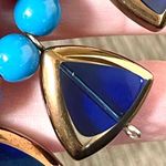 Jessica Simpson blue statement choker necklace Photo 3