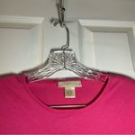 M&C Sportswear Pink Christmas Embroidered Long Sleeve top size 2X Photo 3