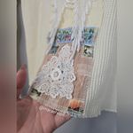 Vintage Bonnie Harris Designs Waffle Knit Crop Long Sleeve Top Photo 4