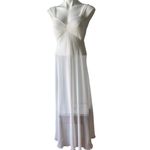 Flora Nikrooz Pleated Bust Sheer Night Gown, Sz M Photo 4