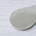 Vintage Clip On Earrings Cream Enamel & Inlayed Abalone Alpaca Mexico Photo 7