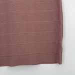 Leith Womens Taupe One-Shoulder Cut-Out Knee-Length Bodycon Bandage Dress Large Photo 6