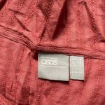 ASOS  Sleeveless Lace Insert Mini Dress With Drawstring Waist Photo 4