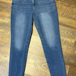 American Eagle  Super High-Rise Jegging The Dream Jean Stretch Womens 14 Raw Hem Photo 0