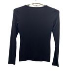 American Eagle Waffle Knit Thermal Shirt Medium Y2K Henley Gorpcore Grunge Warm Photo 1