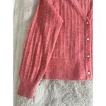 Joie  Women  V-neck Button Closure Wide Sleeve Cardigan Sweater Size M Pink Photo 2