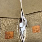 Frye Beige Leather Espadrille Flats Sandals Womens 6.5 Beachy Comfort Lace Up Photo 5