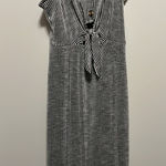 Caution to the Wind Black and white striped dress Photo 0