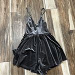 SEEK the Label  gray soft spaghetti strap romper Photo 2