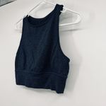 Joy Lab Blue M Crop Top Workout Tank Sports Bra Fitness Yoga Gym Running Pilates Size M Photo 2