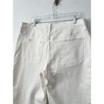 Madewell NWT  Tile White The Perfect Vintage Wide Leg Crop Jeans Size 33 Petite Photo 6