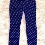 Loft  Marisa skinny black and white dot pants. Cotton/spandex. Size 6P. Photo 4