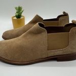 GH Bass Women's Brooke Boot Size 7 Chelsea Pull On Gray Taupe Suede Low Heel Photo 3