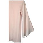 Bar III New Flare Bell Long Sleeve Round Neck Lined Dress Ballet Pink XS Photo 3