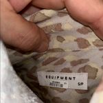 Equipment .Leopard Print Button-Up Blouse Photo 5