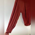 Free People Women’s Shimmy Shake Cowboy Deep V Back Top Size Medium‎ Photo 6