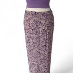 ZARA  Purple Knotted Midi Skirt - Size M Photo 2