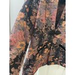 Soft Surroundings Womens Westbury Garden Jacket Jacquard Floral Metallic Size XL Photo 2