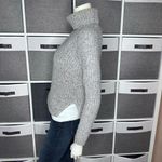 Madewell Colorfleck Ribbed Turtleneck Chunky Sweater Size XXS Wool/Silk Blend Photo 7