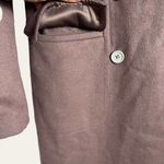 Badgley Mischka Women's Trinity Wool Blend Epaulette Double Breasted Coat Size S Photo 6