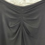 MM.LaFleur M.M.Lafleur Black Ruched Jersey Knit Skirt Photo 6