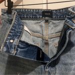 KHAITE  Micro Mini Denim Jean Skirt Photo 4