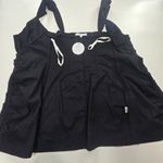 MORE TO COME Isla Bustier Dress in Black Small Photo 5