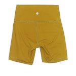 Lululemon Athletica Yellow Athletic Shorts with Wide Waistband Photo 1