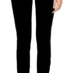 Tory Burch Super Skinny Jean Black Corduroy Size 27 Photo 0