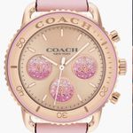 Coach Women's Blush and Gold Chronograph Watch Photo 0