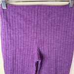 Urban Outfitters  Out From Under Lila Lurex Knit Flared Trousers Size Small‎ Photo 6