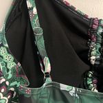 New Floral Paisley Print Tankini Swimsuit Top 22W Green Photo 9