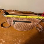 Patricia Nash Woven Leather Crossbody Tan Photo 4